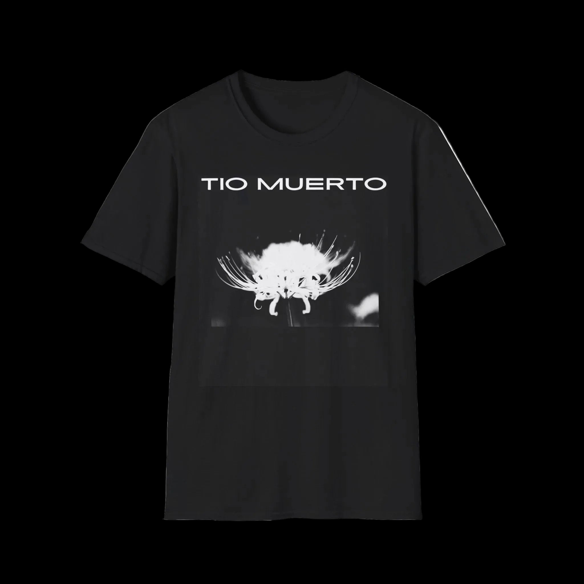 TIO MUERTO WHITE FLOWER TEE